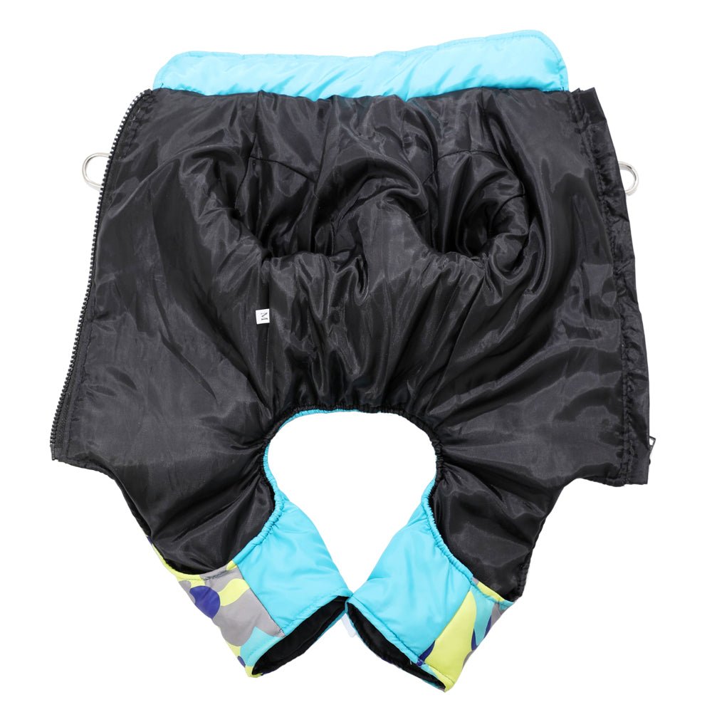 Warm & Waterproof Winter Jacket for Dogs with Reflective Stripes