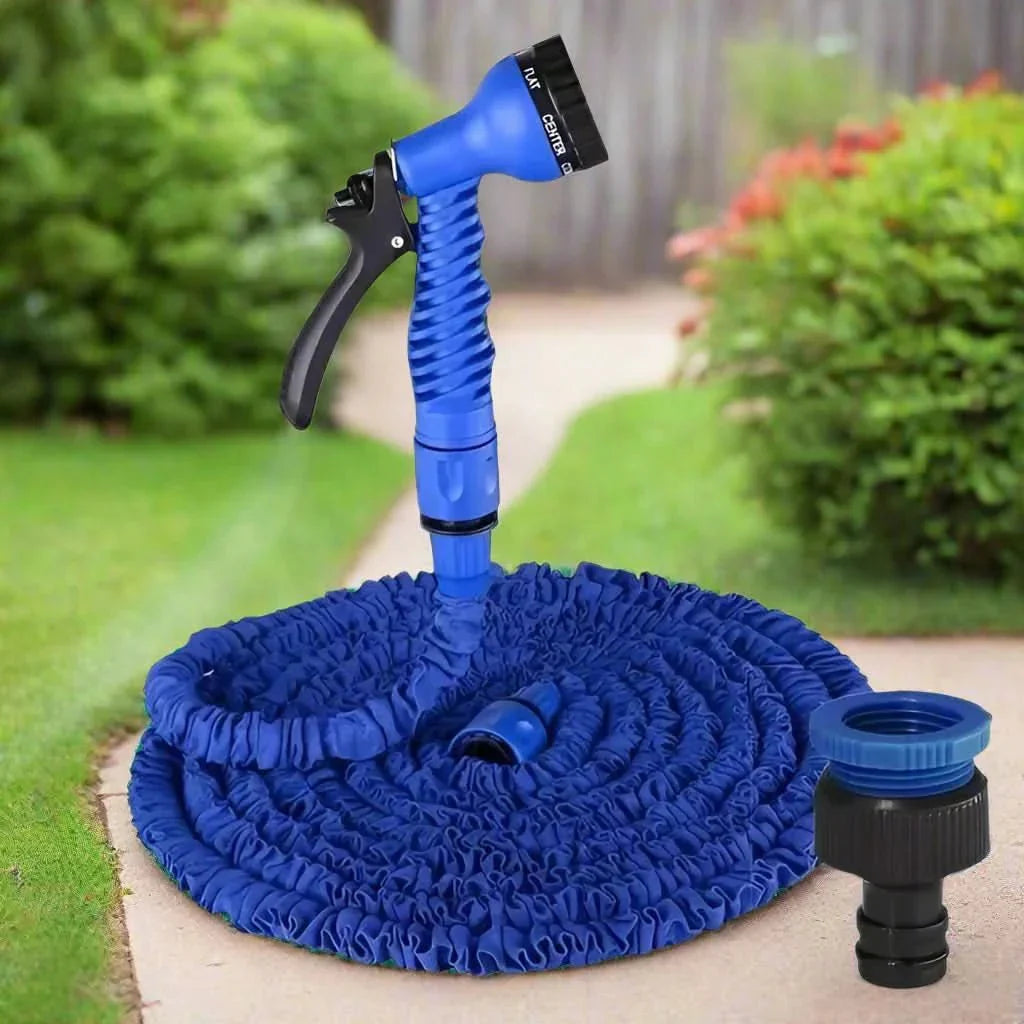 Expandable High-Pressure Garden and Car Wash Hose