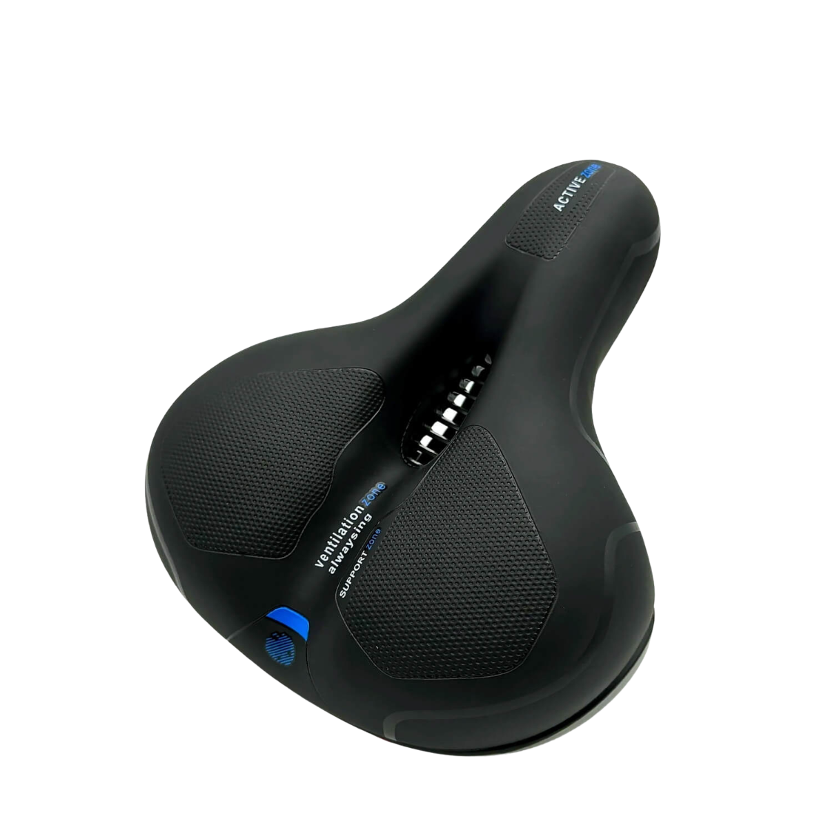 CloudComfort Pro Bicycle Seat | Pressure-Relieving Memory Foam | Black