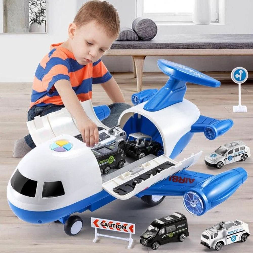 Adventure AirPlay Set with Airplane & Vehicles for Creative Kids