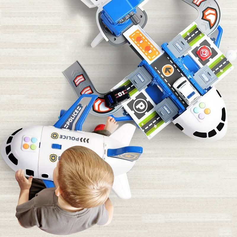 Adventure AirPlay Set with Airplane & Vehicles for Creative Kids