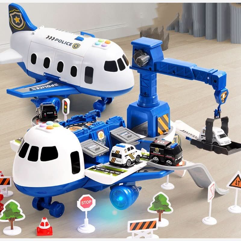 Adventure AirPlay Set with Airplane & Vehicles for Creative Kids