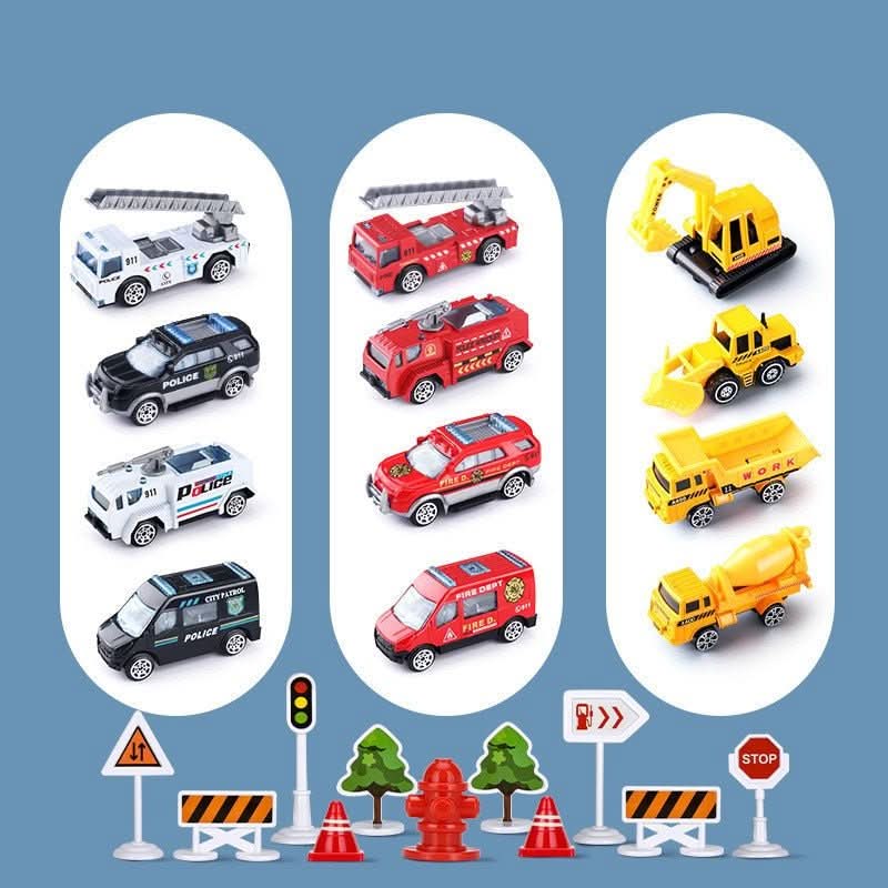 Adventure AirPlay Set with Airplane & Vehicles for Creative Kids