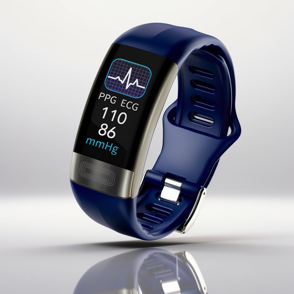 Smartwatch | Health Monitoring | ECG, Blood Pressure & Sleep Tracking