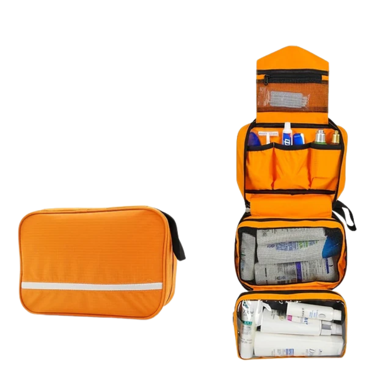 Compact Hanging Toiletry Organizer