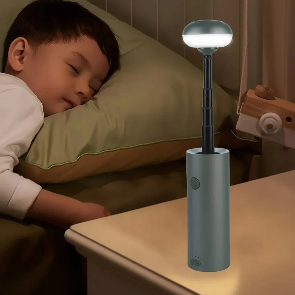 Camping Telescope Light with Magnetic Base & Flexible Lighting