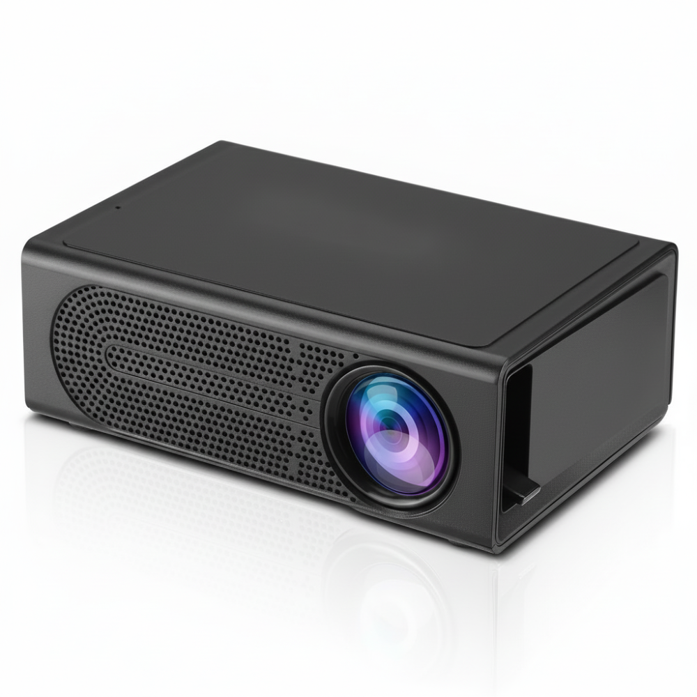 High-Intensity Mini Projector 3000 Lumens – Compact, HDTV & USB Compatible, Perfect for Home Theater & Outdoor Use!