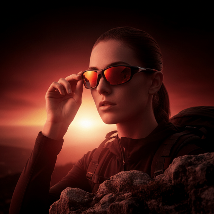Sport Sunglasses with Polarized Lenses & UV400 Protection