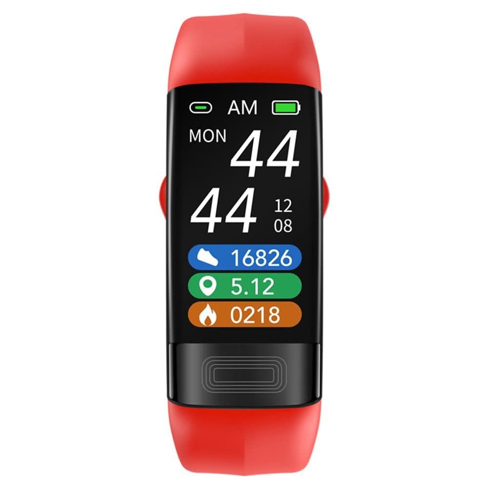 Smart Fitness Bracelet with ECG, Blood Pressure, and Heart Rate Monitoring for Daily Health Tracking