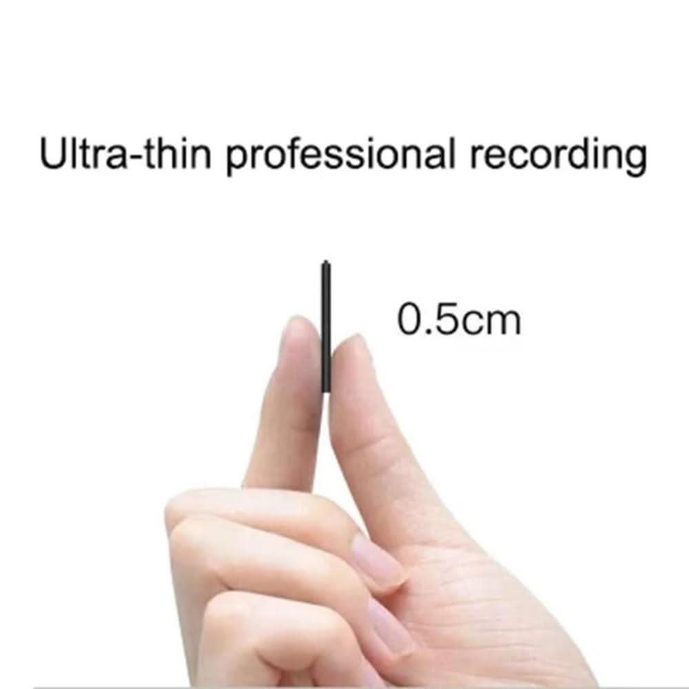 Compact Voice Recorder with Smart Voice Activation Technology