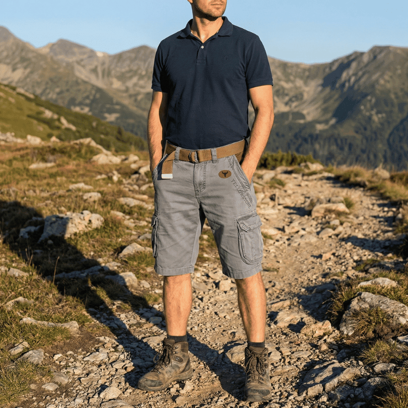 Comfortable Men's Cargo Shorts for Utility & Daily Use