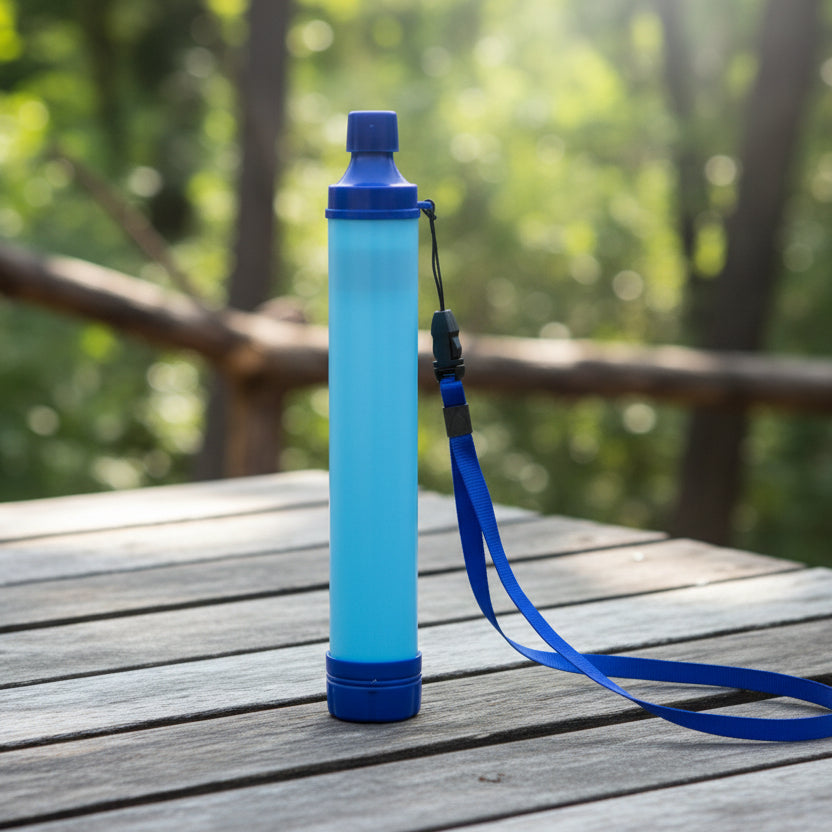 Portable Water Filter – 4-Stage Filtration System for Emergencies and Outdoor Adventures