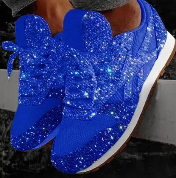 Women's Glitter Sneakers | Comfortable