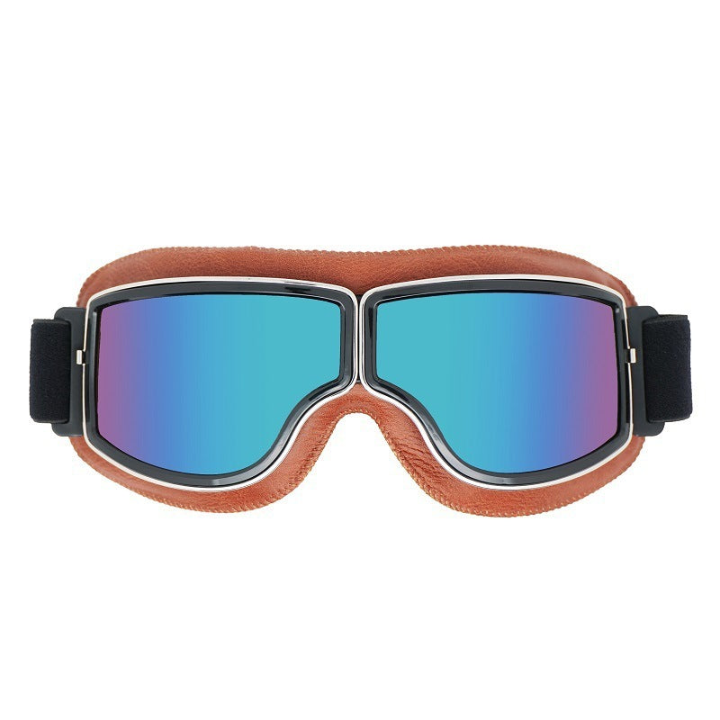 Men's Vintage Motorcycle Goggles | Polarized