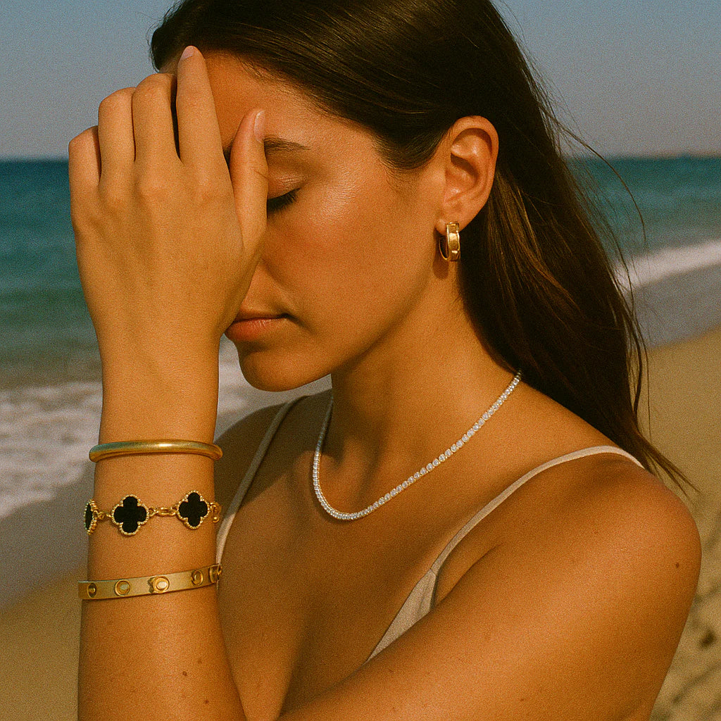 Gold & Silver Women's Bracelet | Stylish and Elegant Accessory