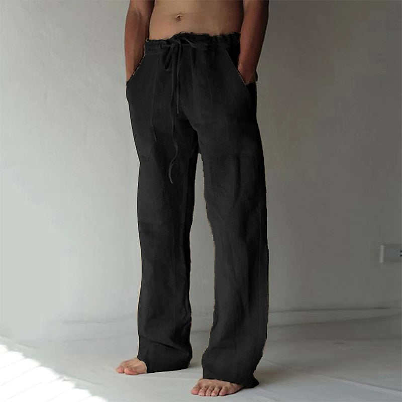 Men's Linen Pants | Long