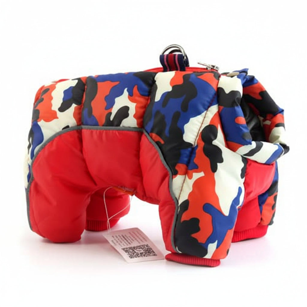 Warm & Waterproof Winter Jacket for Dogs with Reflective Stripes