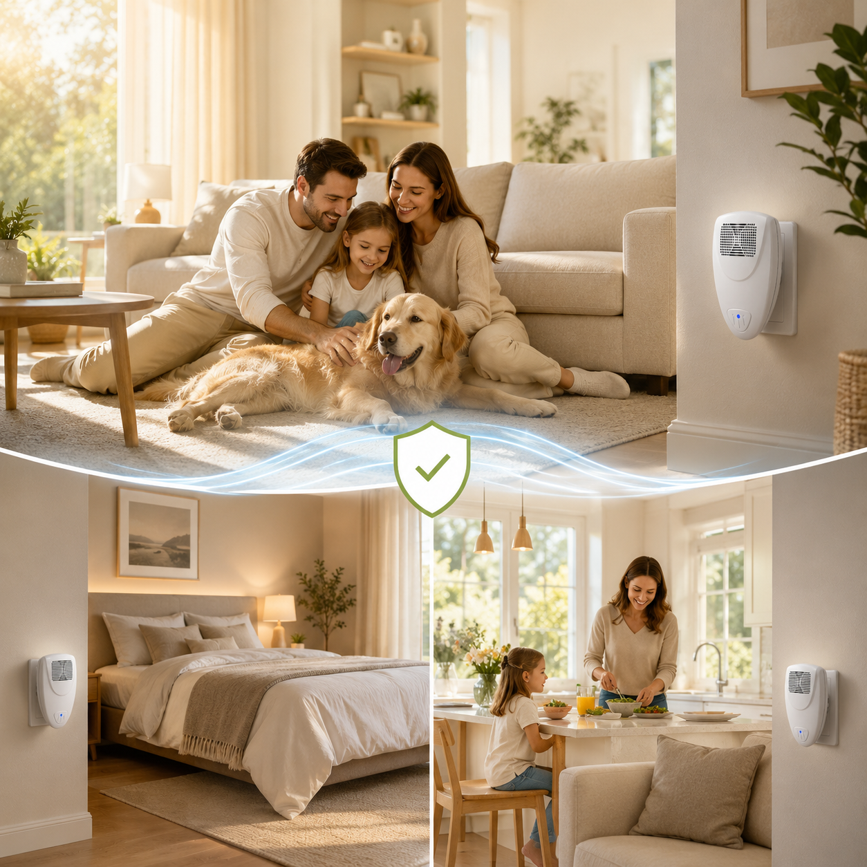 Ultrasonic Bed Bug Repeller for Safe Home Protection