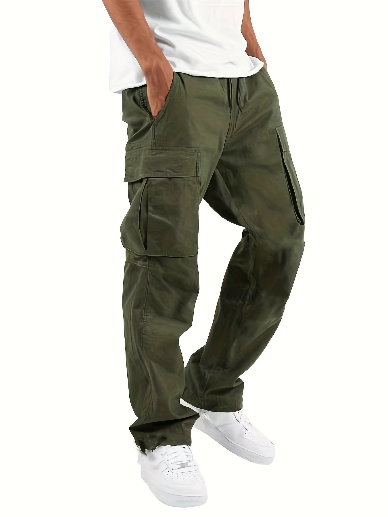 Men's Baggy Cargo Pants | Long