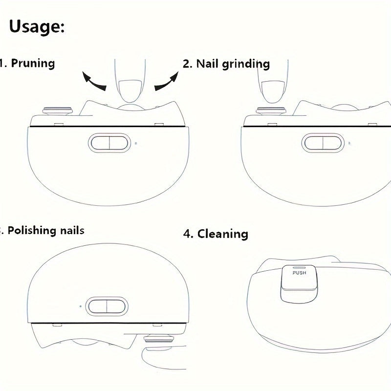 Intelligent Electric Nail Clipper – Safe and Easy to Use