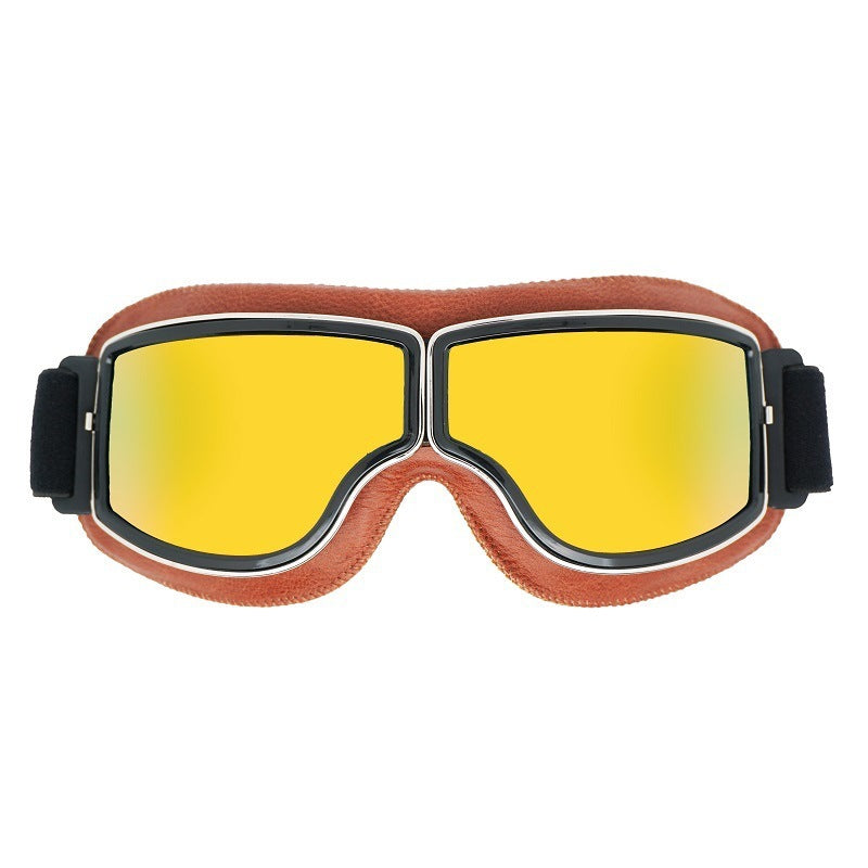 Men's Vintage Motorcycle Goggles | Polarized