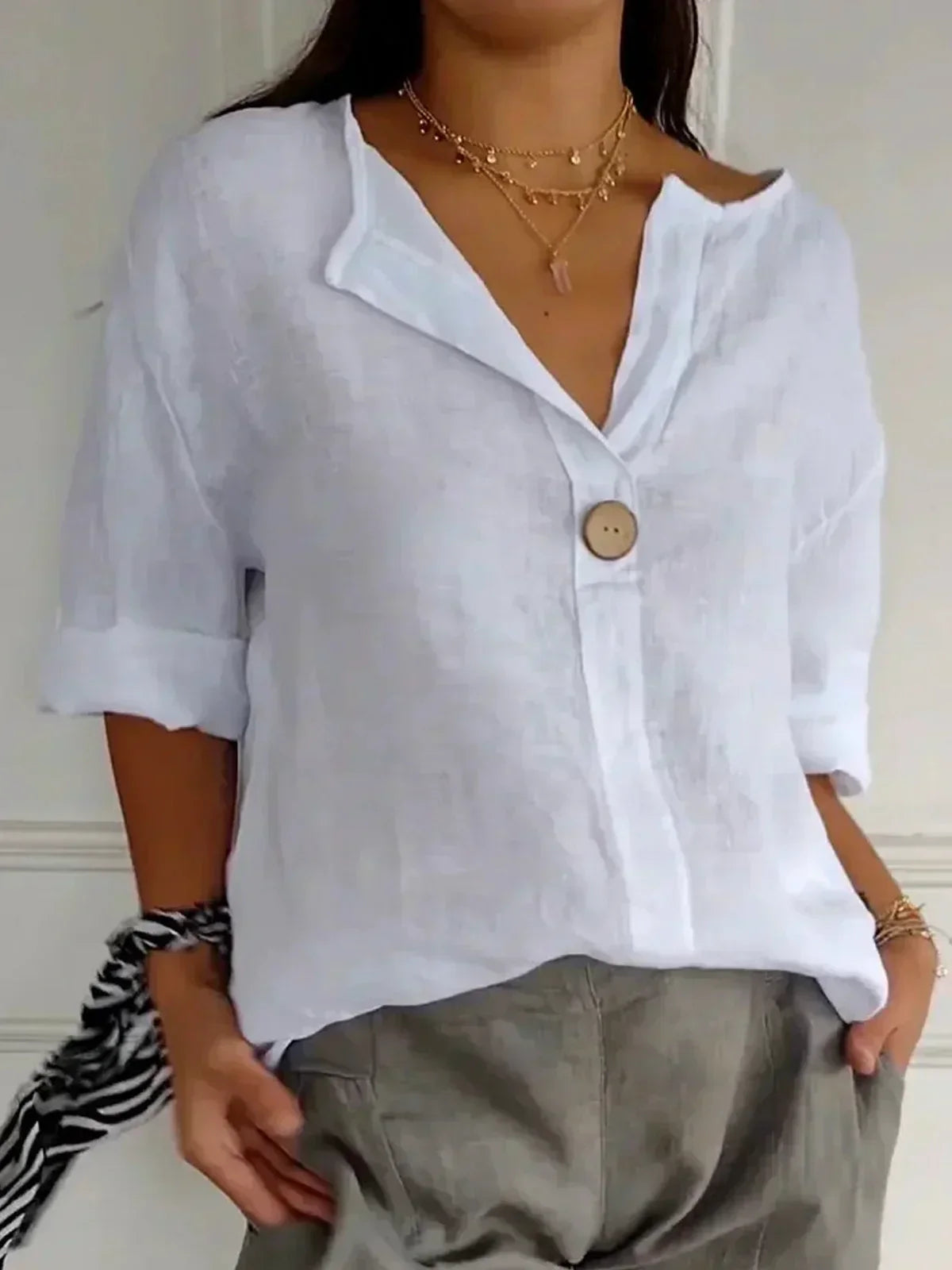 Women's Elegant Blouse | Long Sleeve