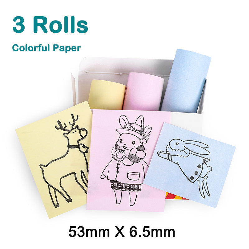 Compact Printer + Free Printing Paper - The Ink-Free Printing Solution!