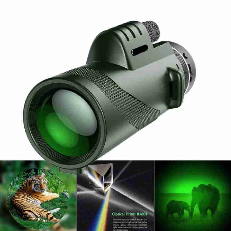 Compact 600x Ultra-Zoom Monocular Telescope