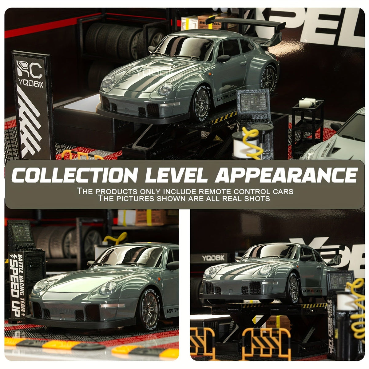 Ultimate 1:24 RC Drift Car with LED Wheels – Rechargeable 4WD Racing Toy