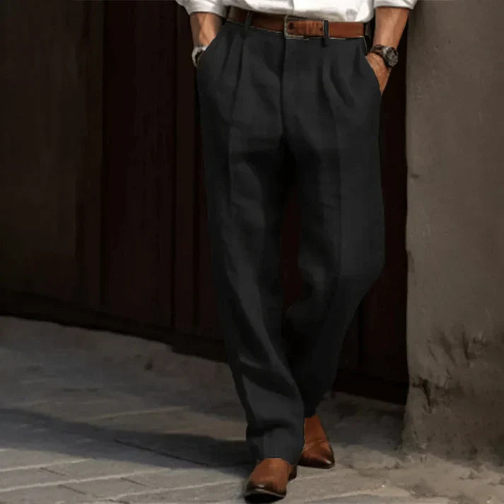 Men's Elegant Vintage Pants | Long