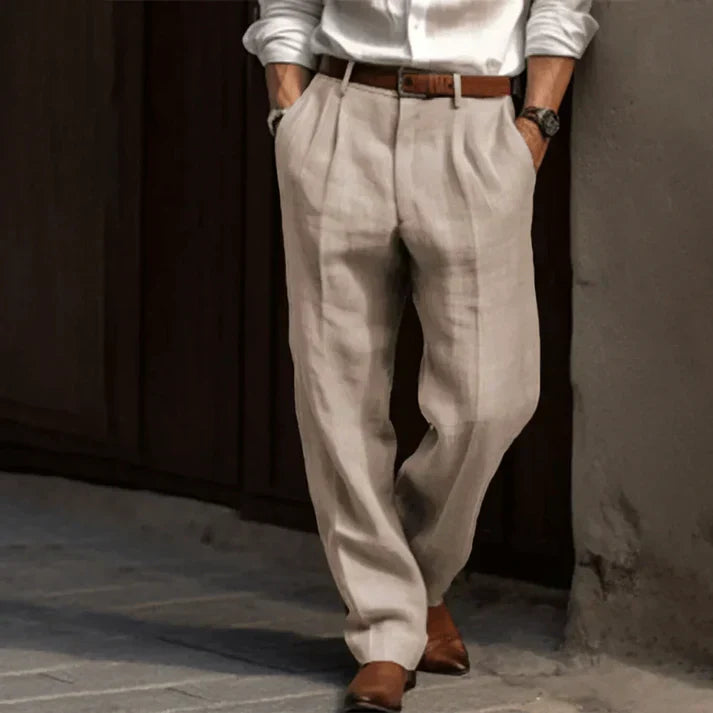 Men's Elegant Vintage Pants | Long