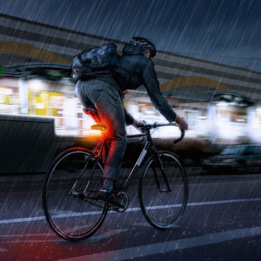 Smart Bicycle Rear Light with Alarm Function