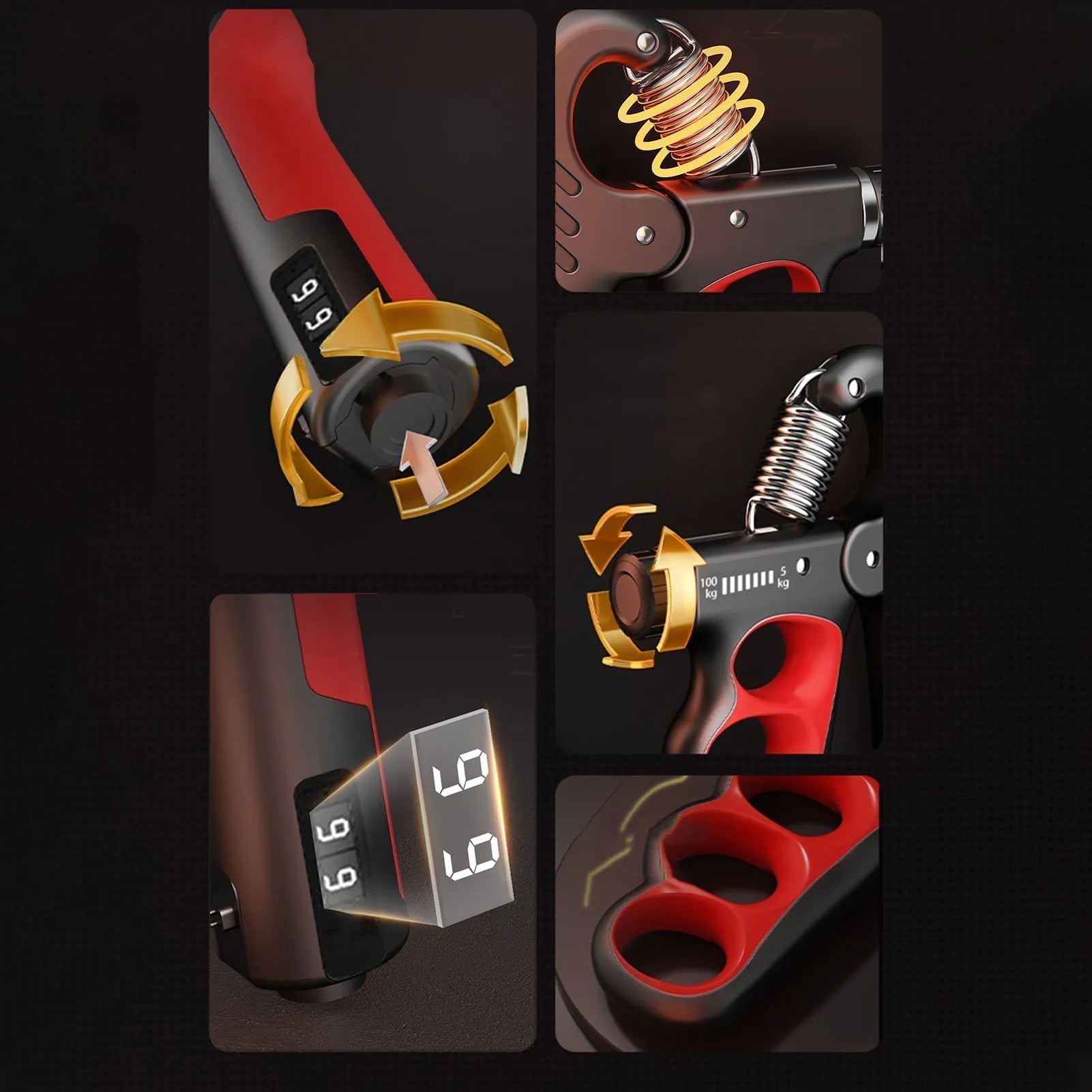 Forearm Trainer | Hand Trainer | Grip Strength Trainer up to 100 kg