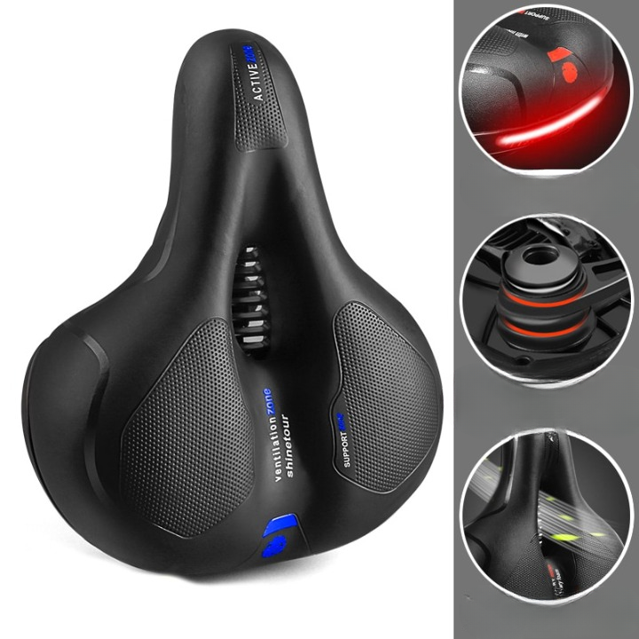 Comfortable Bike Saddle for Back and Sit Bone Pain Relief