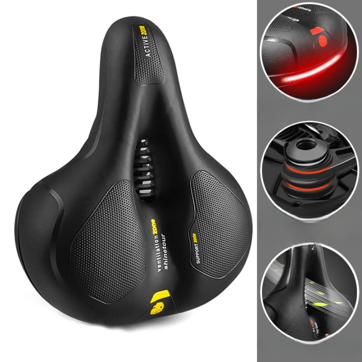 Comfortable Bike Saddle for Back and Sit Bone Pain Relief