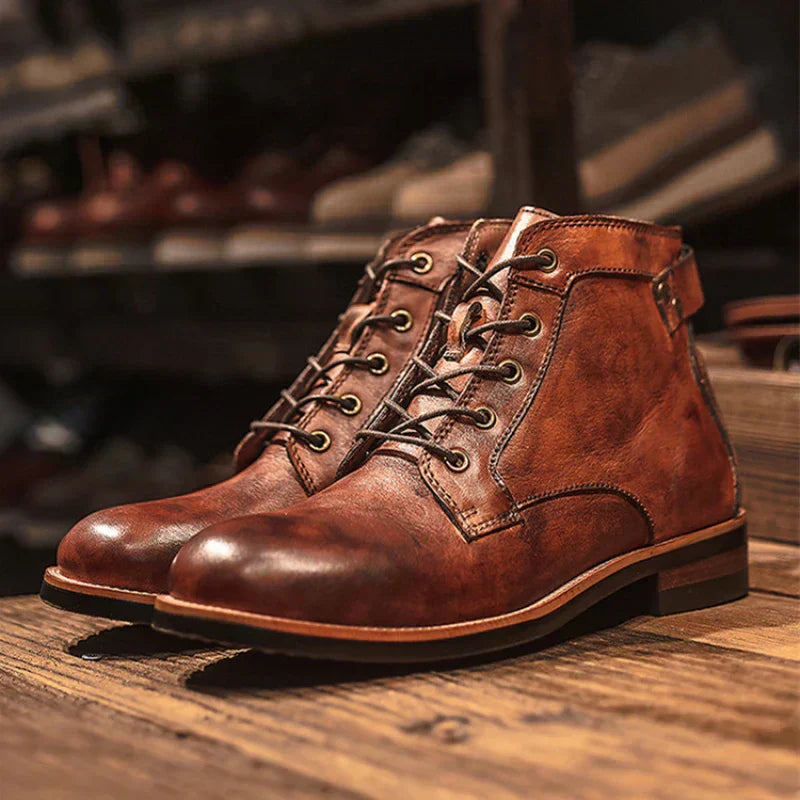 Men's Leather Ankle Boots | Comfortable