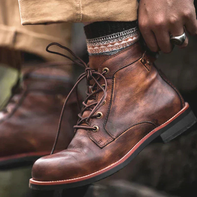 Men's Leather Ankle Boots | Comfortable