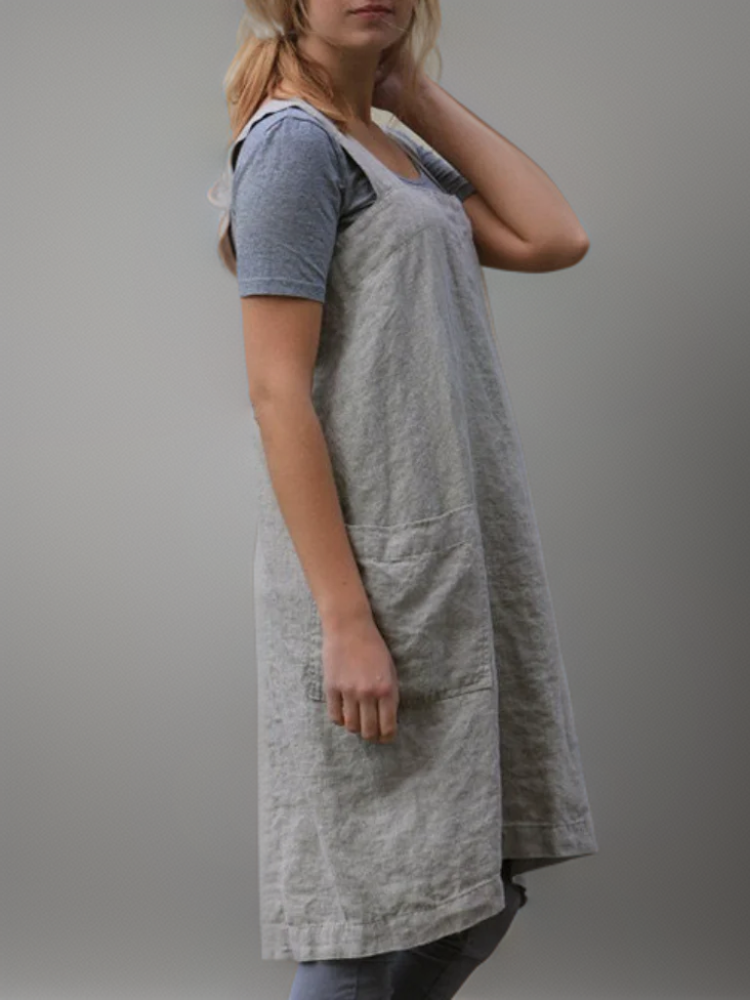 Women's Work Apron Dress | Long