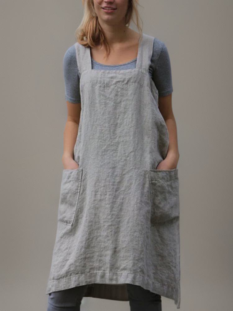 Women's Work Apron Dress | Long