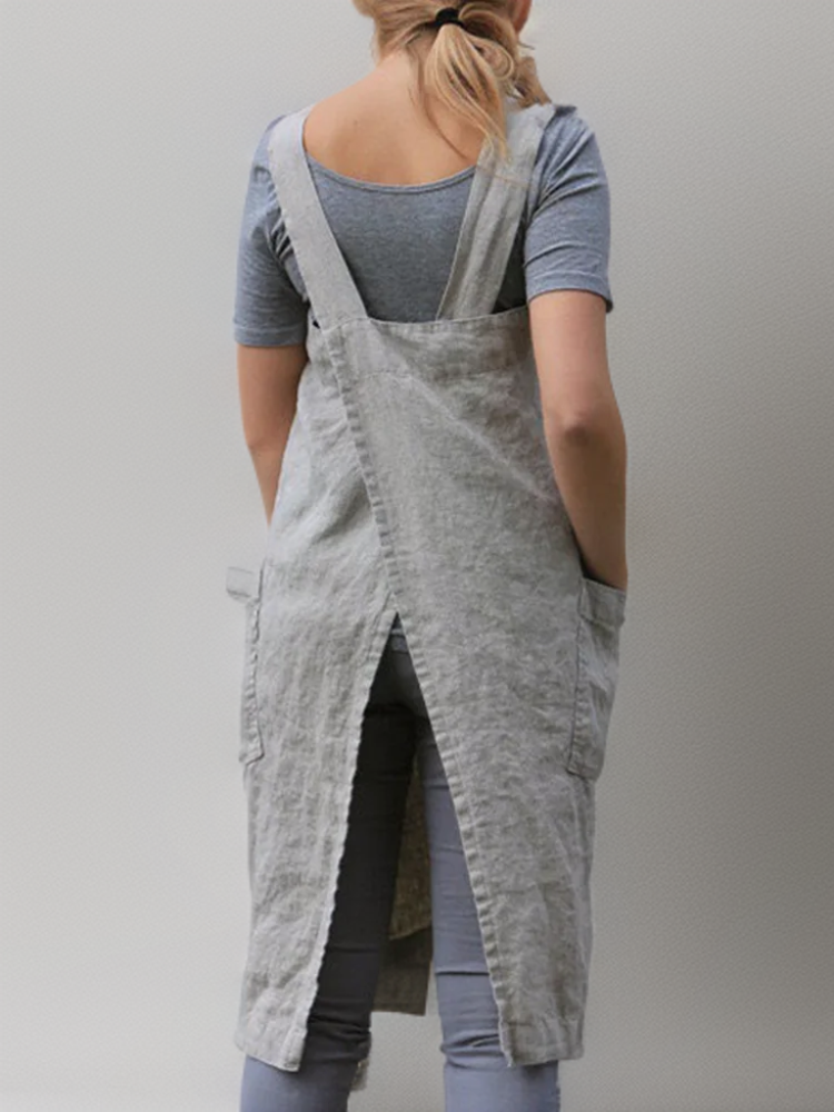 Women's Work Apron Dress | Long