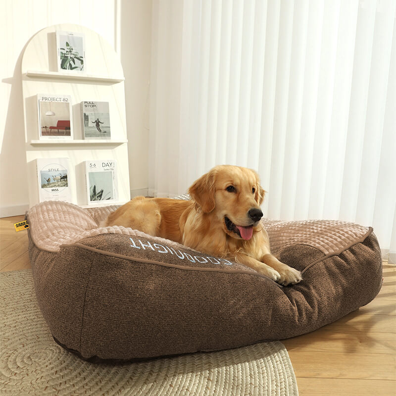 Luxury Orthopedic Dog Bed with Pillow – Ultimate Comfort