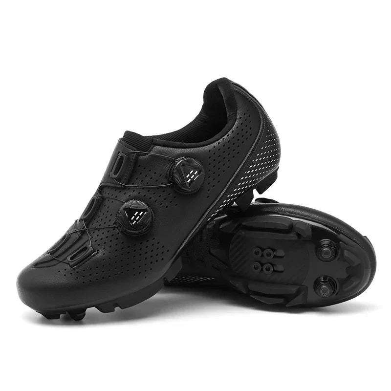Lightweight and Comfortable Unisex Bicycle Shoes with Dial Closure