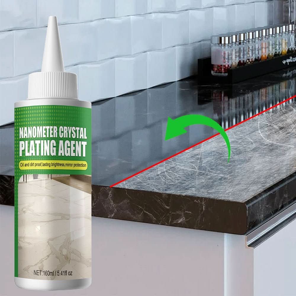 Instant High-Gloss Stone Coating for Marble, Granite, and More
