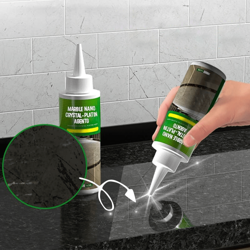 Instant High-Gloss Stone Coating for Marble, Granite, and More