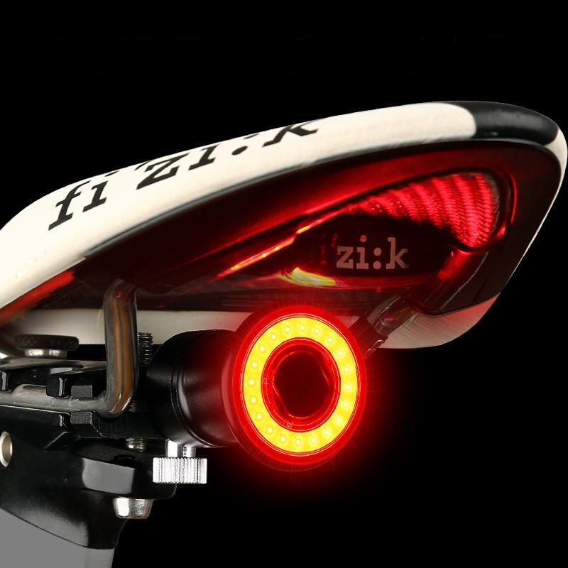 Rear and Brake Light for Bicycles and Road Bikes with 6 Modes and Battery