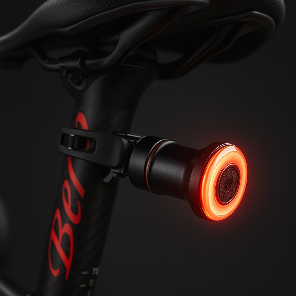 Rear and Brake Light for Bicycles and Road Bikes with 6 Modes and Battery
