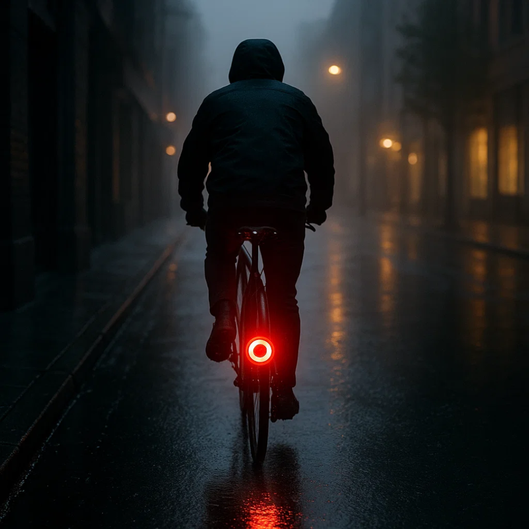 Rear and Brake Light for Bicycles and Road Bikes with 6 Modes and Battery