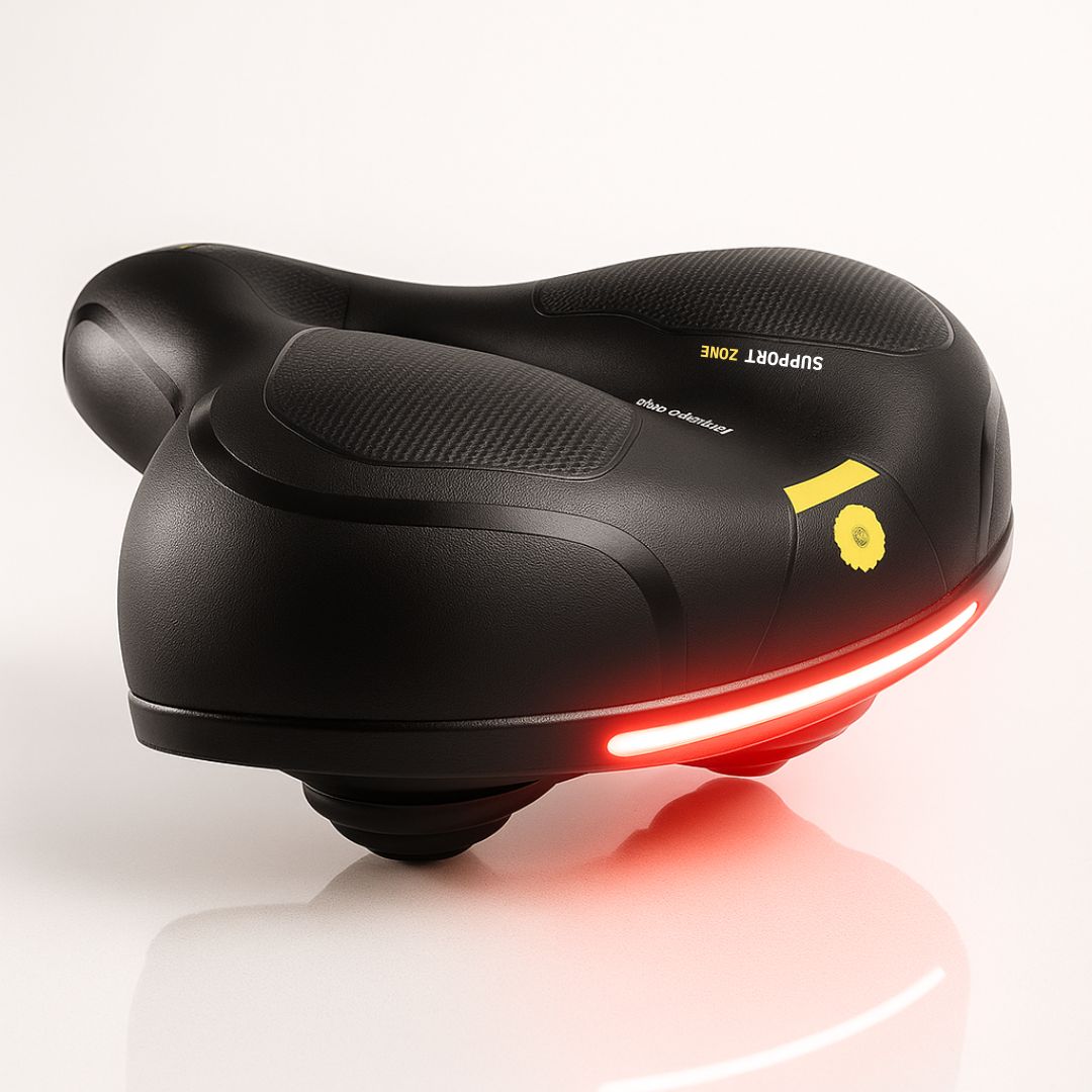 Comfortable Bicycle Seat for Men and Women with Suspension