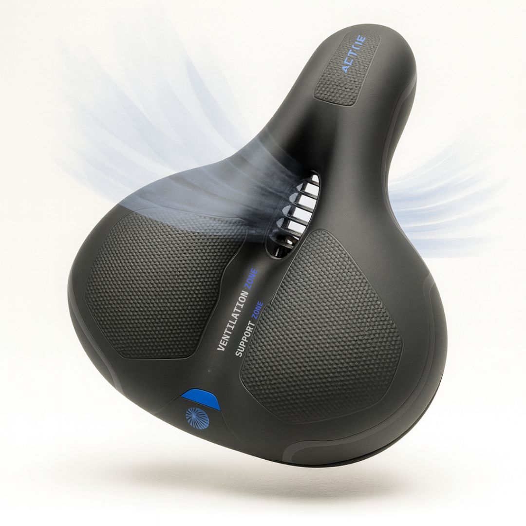 Comfortable Bicycle Seat for Men and Women with Suspension