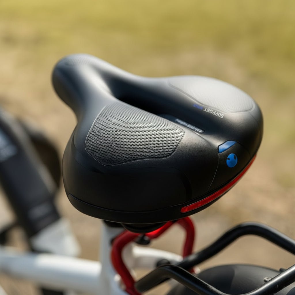 Ergonomic Bicycle Seat with Suspension for Daily Use and Tours
